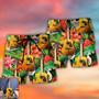 Guitar Various Style Tropical Custom Photo Beach Short