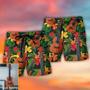 Guitar Various Style Tropical Custom Photo Beach Short