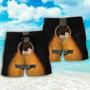 Guitar Wood Music Lover Beach Short