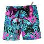 Halloween Tropical Friends Lovers Beach Short