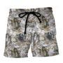 Han Solo Darth Stormtrooper Camo Pattern Beach Short