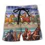 Harness Racing Horse Racing Horse Lover Amazing Beach Short