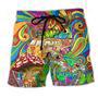 Hippie A Big Adventure Big Dream Beach Short