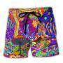 Hippie Colorful Love Life Beach Short