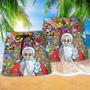 Hippie Santa Color Music Beach Short