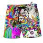 Hippie Unicorn Dream For Wonderland Beach Short