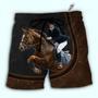 Horse Dressage Cool Lover Beach Short