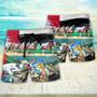 Horse UAE Flag Horse Racing Amazing Seat Lover Art Beach Short