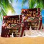 I Rub My Meat Before I Stick It In Food Funny Beach Short