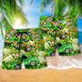 Irish Wish You A Happy Saint Patrick's Day Green Beach Short