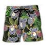 Koala Daily Life Funny Tropical Funny Art Beach Short