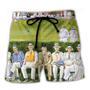 Lawn Bowling This Is My Family Beach Short