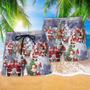 Merry Xmas Santa Claus Is Coming Beach Short