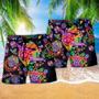 Mexico Neon Color Style Colorful Beach Short