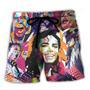 Michael Jackson Pop Art Singer Beach Short