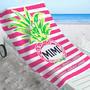 Mimi Pineapple Grandkids Personalized Summer Beach Towels Design