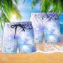 Music Watercolor Music Notes Beach Short