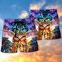 Owl I Need Is You Beach Short