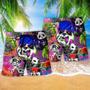 Panda Love Animals Color Beach Short