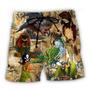 Parrot Pirates Life Vintage Beach Short