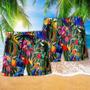 Parrot So Amazing Tropical Beach Short