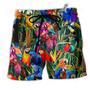 Parrot So Amazing Tropical Beach Short