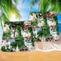 Rat Terrier Tropical Floral Dog Lover Beach Short