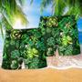 Shamrock Irish Leaf Diamond Beach Short