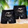 Skull Love Cool Darkness Beach Short