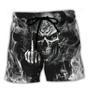 Skull Warning I'm An AXX If You Don't Want Your Feelings Hurt Back Off Beach Short