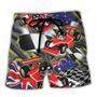 Sloth Racing Formula One Car Racing Art Australian Vibe Beach Short