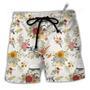 Stormtrooper Flower Vintage Autumn Beach Short