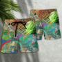 Tennis Colorful Art Style Beach Short