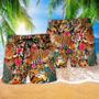 Tiger Be A Jungle Tiger Not A Zoo Tiger Floral Beach Short