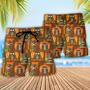 Tiki Art Funny Beach Short