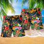 Tiki Hawaii Style Lover Beach Short