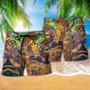 Tiki Welcome To Tiki Bar Cool Beach Short