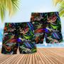 Turtle Amazing Flash Neon Beach Short