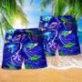 Turtle Life Is Better With A Turtle Blue Ocean Beach Short