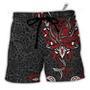 Viking War Raven Life Style Beach Short