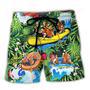 Water Rafting Lover Style Flower Tropical Beach Short