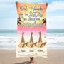 We Choose Personalized Beach Towels Perfect Besties Sisters Alike