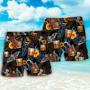 Wine Bourbon Drinking Butterflies Tropical Beach Short