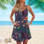 Amazing Circus Spaghetti Strap Summer Dress