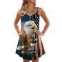 America Eagle Wildlife Faith - V-Neck Sleeveless Cami Dress