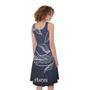 Astrology Pisces Sign Print Sleeveless Knee Length Dress