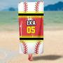 Baseball Design Personalized Beach Towels Adults Kids Unique Design