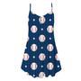 Baseball Sport Spaghetti Strap Summer Dress