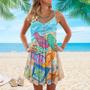 Beach Life Is Best With Flipflops - Summer Dress