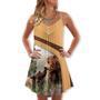 Bear An Old Bear Live Here With His Honey - V-Neck Sleeveless Cami Dress